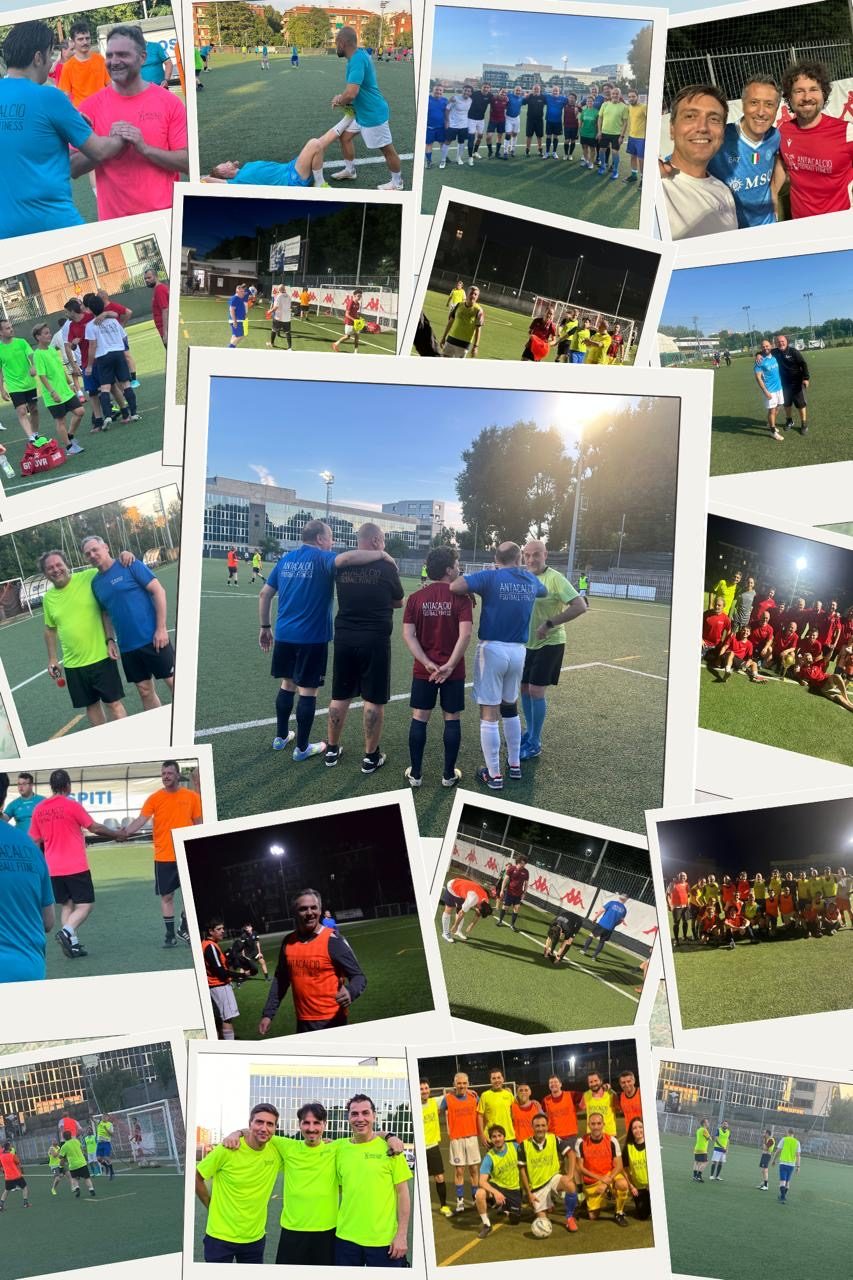 I gruppi Antacalcio Football Fitness in campo a Milano e Monza